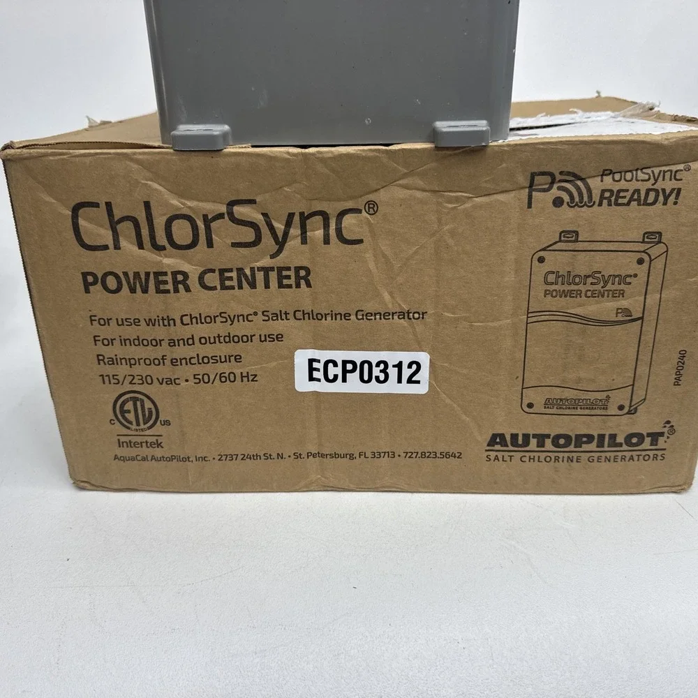 AutoPilot ChlorSync Salt Chlorine Generator Power Center ECP0312